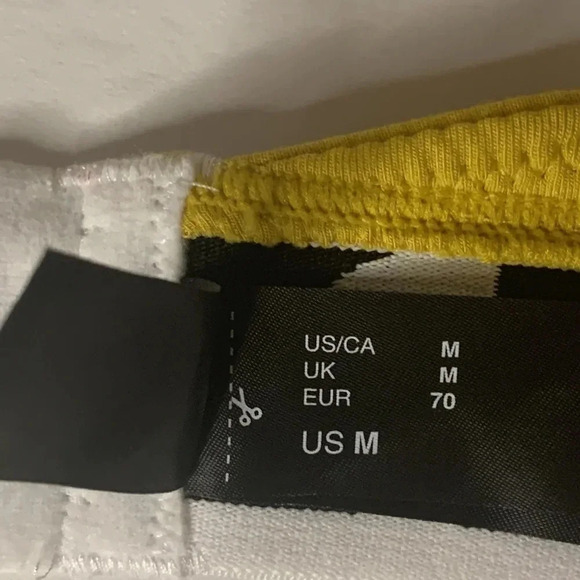 DKNY Bra Push Up Bra Cozy Boyfriend Yellow New - Picture 6 of 7